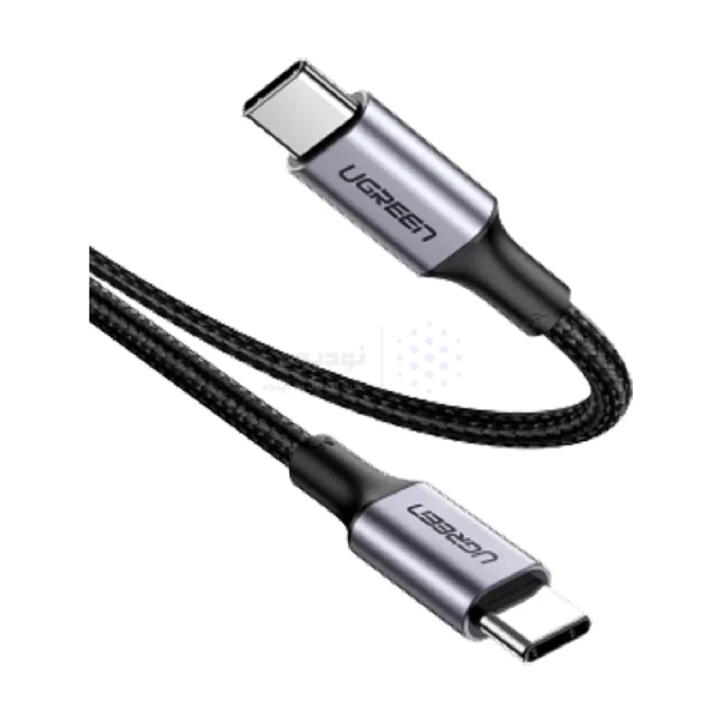 کابل شارژ PD و فست UGREEN Type-C To Type-C مدل 70427 100W - مشکی (گارانتی 18 ماهه آسان پیشرو)(70427) - تصویر 3