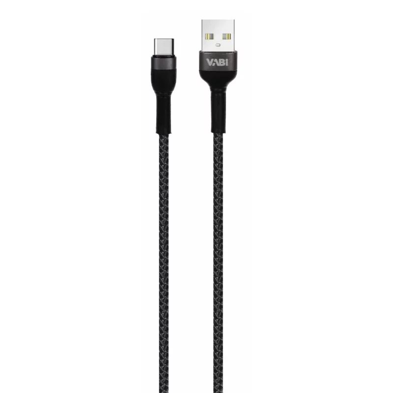 کابل شارژ فست VABI Type-C - مشکی - MN - تصویر 2