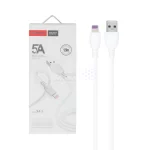 کابل شارژ فست 1.5 متری آیفون TRANYOO مدل T-X4 I - سفید (گارانتی شش ماهه نیکان همراه) - تصویر 3