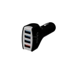 شارژر فندکی فست چهار پورت TSCO مدل TCG 20 18W به همراه کابل شارژ Type-C - مشکی - تصویر 4