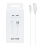 کابل شارژ SAMSUNG Type-C مدل S10 - سفید (پک دار) - DST (گارانتی شش ماهه) - درجه یک