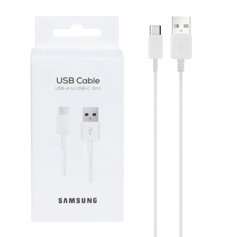 کابل شارژ SAMSUNG Type-C مدل S10 - سفید (پک دار) - DST (گارانتی شش ماهه) - درجه یک - تصویر 2