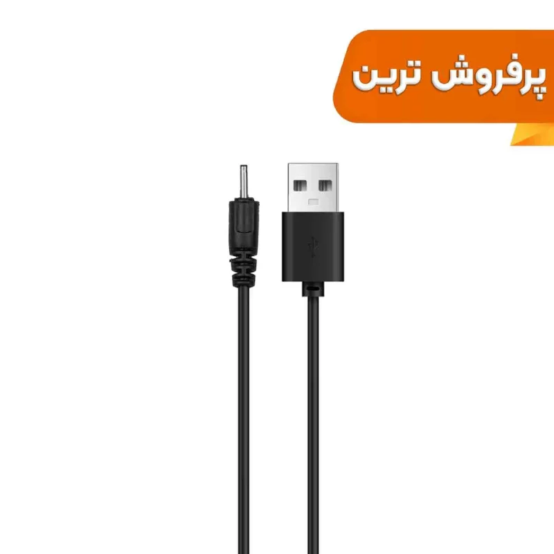 کابل شارژ نوکیا سوزنی ریز - مشکی - DST (گارانتی شش ماهه) - تصویر 2
