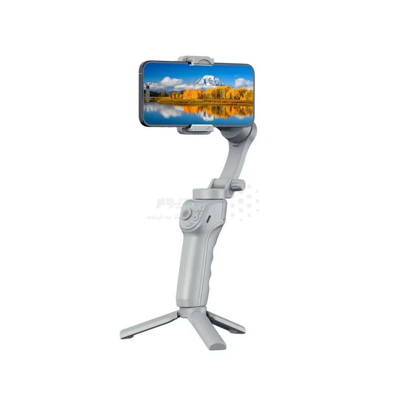 گیمبال و سه پایه نگهدارنده گوشی موبایل Wiwu مدل Wi-SE017 - خاکستری (گارانتی شش ماهه شرکتی) - تصویر 3