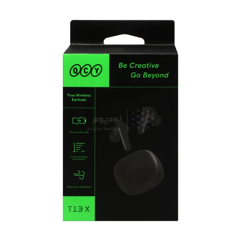 ایرفون بی سیم QCY مدل T13 X - مشکی (گارانتی 18 ماهه شرکتی) - تصویر 5