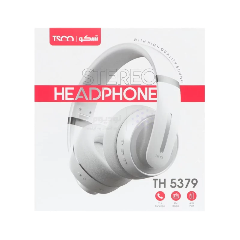 هدفون بی سیم TSCO مدل TH 5379 - مشکی - تصویر 6