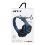 هدفون بی سیم NITU مدل 15 - کرم (گارانتی 18 ماه تعویض نیکان همراه) - تصویر 8