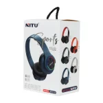 هدفون بی سیم NITU مدل 15 - کرم (گارانتی 18 ماه تعویض نیکان همراه) - تصویر 9