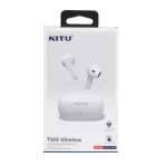 ایرفون بی سیم NITU مدل NITU-09 - سفید NEW (گارانتی 18 ماه تعویض نیکان همراه) - تصویر 6