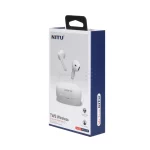 ایرفون بی سیم NITU مدل NITU-09 - سفید NEW (گارانتی 18 ماه تعویض نیکان همراه) - تصویر 7