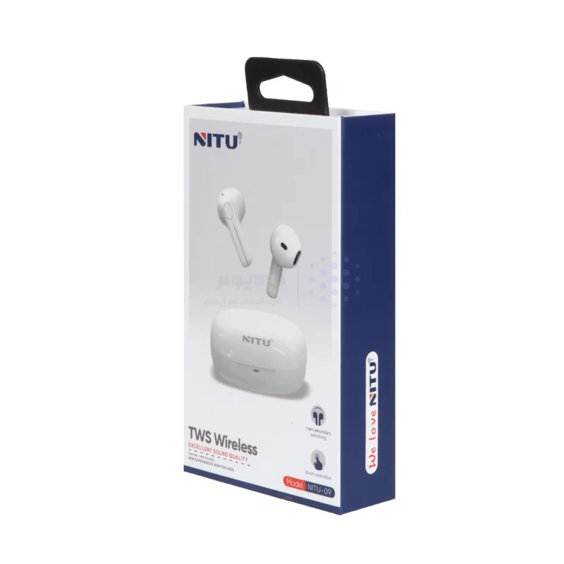 ایرفون بی سیم NITU مدل NITU-09 - سفید NEW (گارانتی 18 ماه تعویض نیکان همراه) - تصویر 7