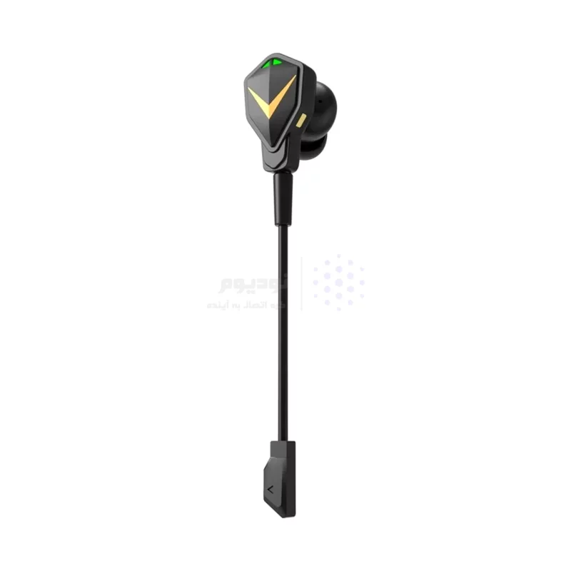 ایرفون بی سیم گیمینگ Tsco مدل TH 6350 TWS - مشکی(دارای میکروفن پرتابل سوکتی و کیف همراه) - تصویر 5