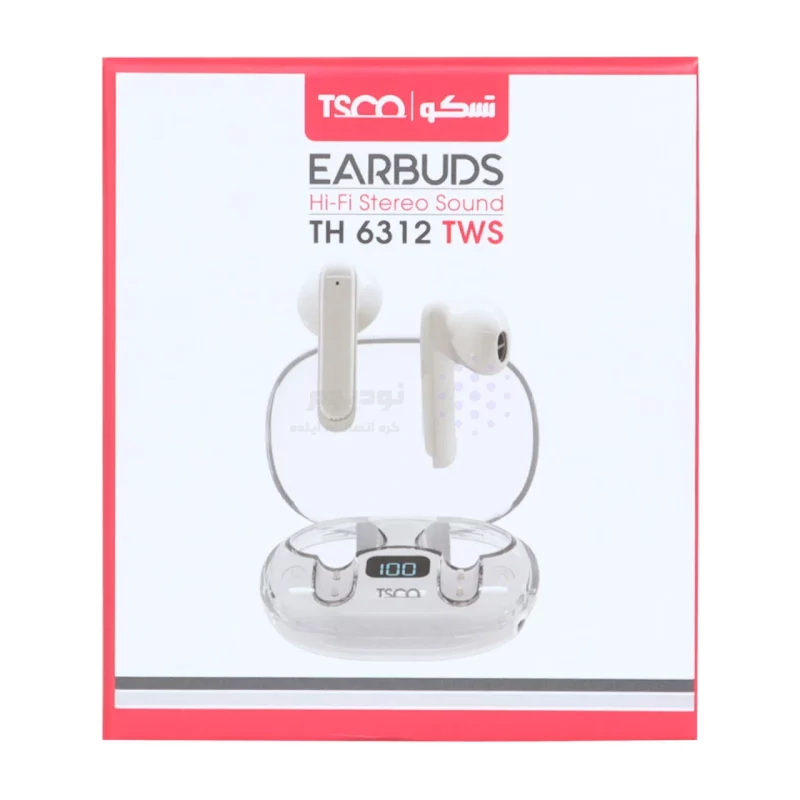 ایرفون بی سیم Tsco با قابلیت ENC مدل TH 6312 TWS - مشکی - تصویر 10