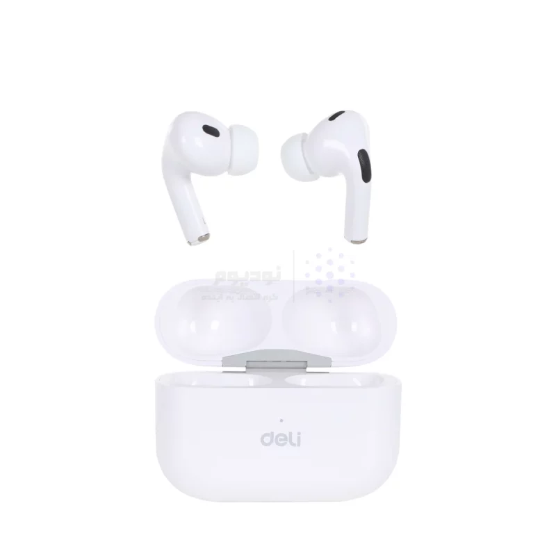 ایرفون بی سیم Deli مدل DL3 ANC - سفید - تصویر 4