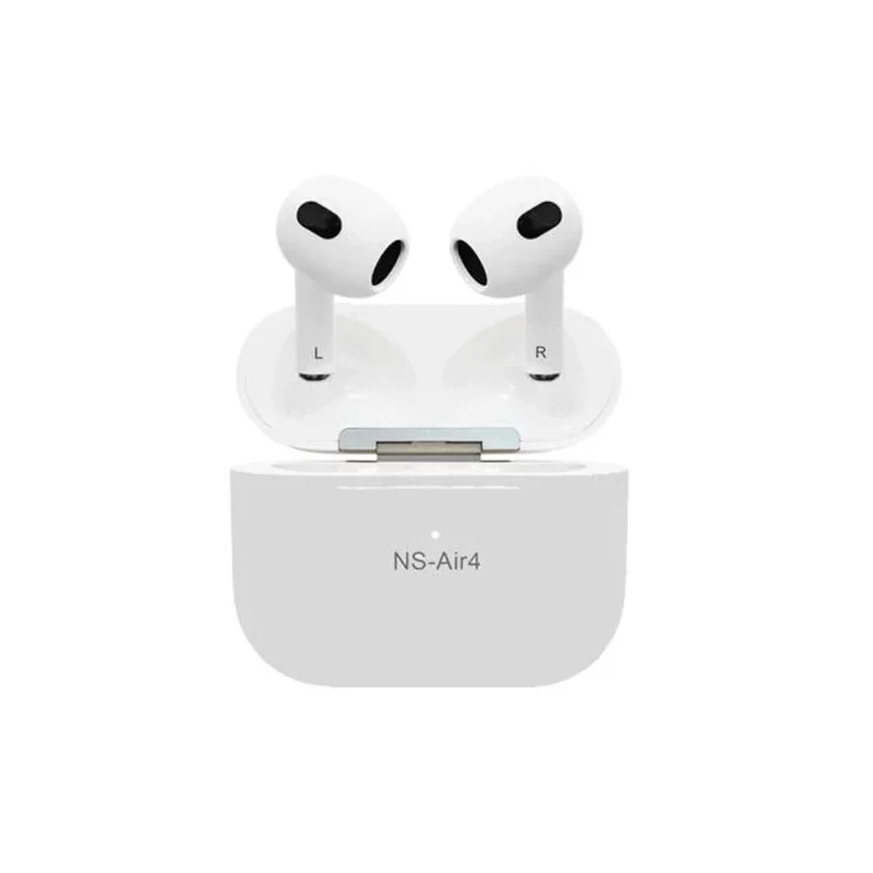 ایرفون بی‌ سیم مدل NS-Air4 به همراه کاور کیس - سفید - تصویر 2