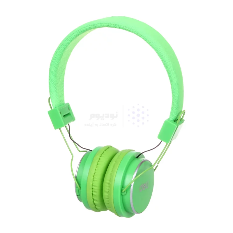 هدفون بی سیم deli مدل DB1 - سبز - تصویر 3