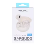 ایرفون بی سیم VIPLATINA مدل VT25 - کرم (گارانتی 18 ماه تعویض نیکان همراه) - تصویر 7