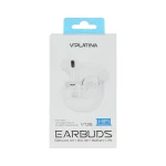 ایرفون بی سیم VIPLATINA مدل VT25 - سفید (گارانتی 18 ماه تعویض نیکان همراه) - تصویر 7