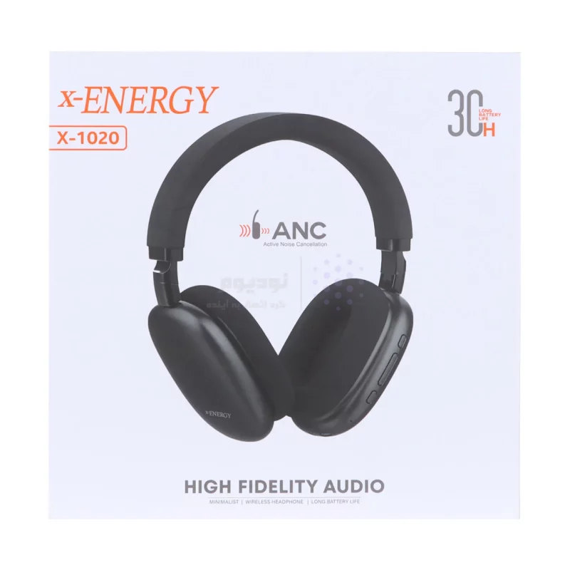 هدفون بی سیم X-Energy مدل X-1020 - مشکی (گارانتی IPM) - تصویر 9