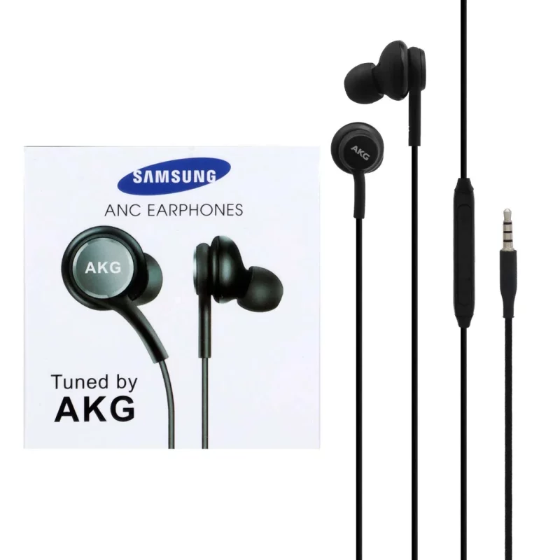 هندزفری با سیم سامسونگ مدل AKG - مشکی (پک دار) - DST (گارانتی شش ماهه) - درجه یک - تصویر 2