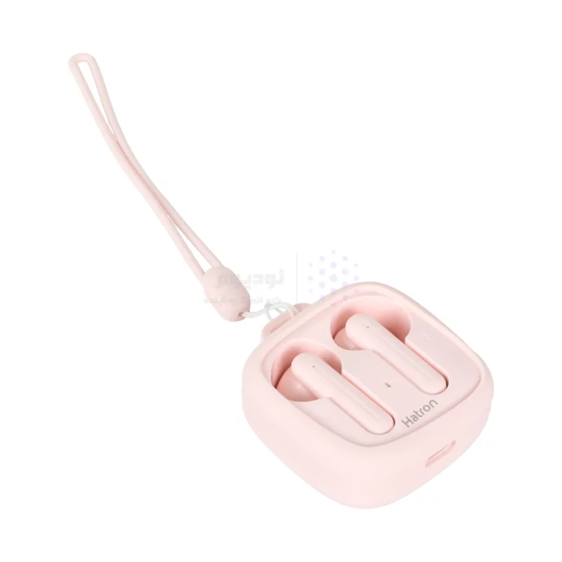 ایرفون بی سیم Hatron مدل HTW110H - صورتی - تصویر 4