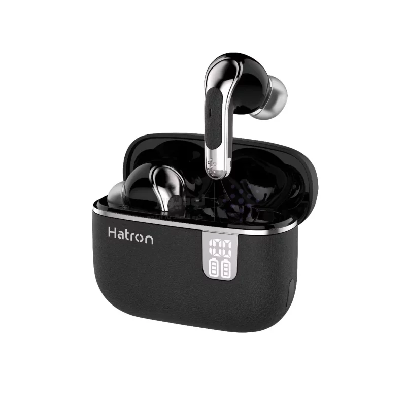 ایرفون بی سیم Hatron مدل HTW115D - مشکی - تصویر 3