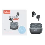 ایرفون بی سیم Hatron مدل HTW410D (4 میکروفون ANC+ENC) - مشکی