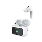 ایرفون بی سیم Hatron Touch Screen مدل HTW820T ANC+ENC - سفید - تصویر 3