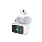 ایرفون بی سیم Hatron Touch Screen مدل HTW820T ANC+ENC - سفید - تصویر 4