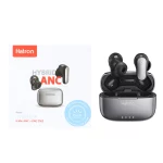 ایرفون بی سیم Hatron مدل HTW850P (6 میکروفون ANC+ENC) - مشکی