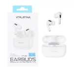 ایرفون بی سیم VIPLATINA مدل VT30 - سفید (گارانتی 18 ماه تعویض نیکان همراه)