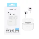 ایرفون بی سیم VIPLATINA مدل VT31 - سفید (گارانتی 18 ماه تعویض نیکان همراه)