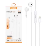 هندزفری باسیم با پورت آیفون Liami مدل EP.LM-710L - سفید (گارانتی شش ماهه شرکتی)