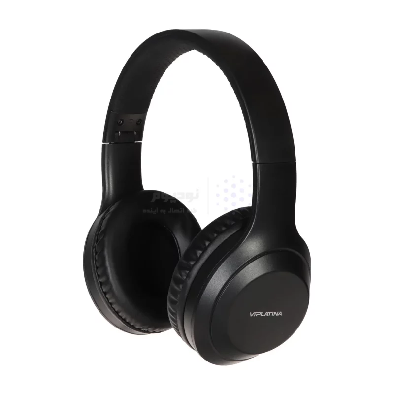 هدفون بی سیم VIPLATINA مدل HP14 - مشکی (گارانتی 18 ماه تعویض نیکان همراه) - تصویر 3