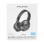 هدفون بی سیم VIPLATINA مدل HP14 - مشکی (گارانتی 18 ماه تعویض نیکان همراه) - تصویر 9