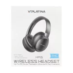 هدفون بی سیم VIPLATINA مدل HP15 ANC - مشکی (گارانتی 18 ماه تعویض نیکان همراه) - تصویر 8
