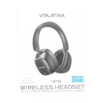هدفون بی سیم VIPLATINA مدل HP16 - مشکی (گارانتی 18 ماه تعویض نیکان همراه) - تصویر 9