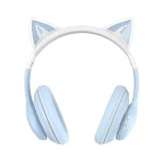 هدفون بی سیم XO مدل Cat EAR BE38 - آبی