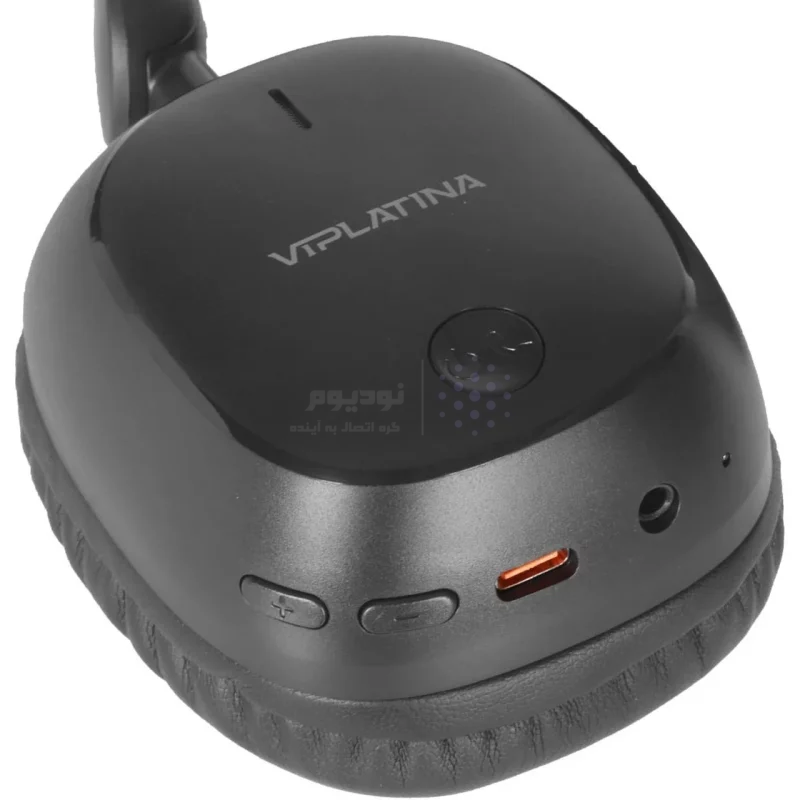 هدفون بی سیم VIPLATINA مدل HP17 - مشکی (گارانتی 18 ماه تعویض نیکان همراه) - تصویر 7