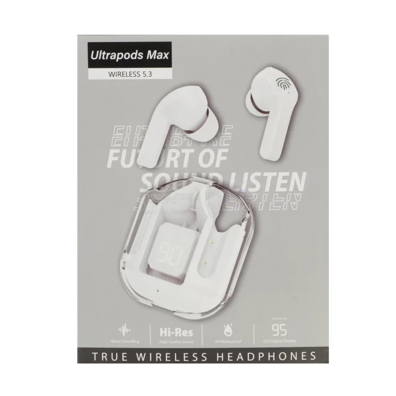 ایرفون بی سیم مدل Ultrapods Max - سفید - تصویر 8