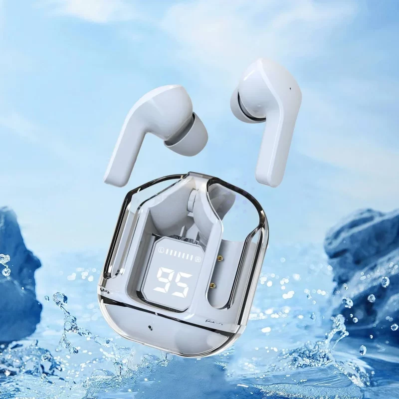 ایرفون بی سیم مدل Ultrapods Max - آبی روشن - تصویر 4