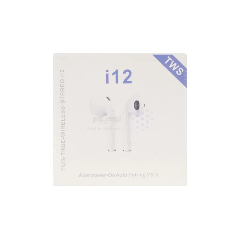 ایرفون بی سیم مدل i12 TWS - سفید - تصویر 6