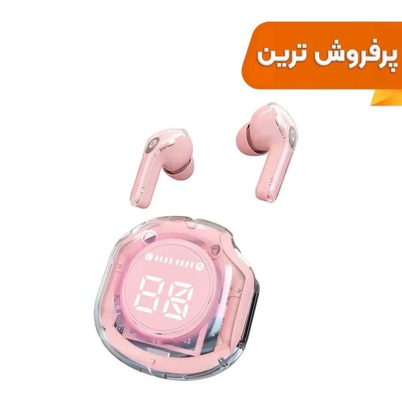 ایرفون بی سیم مدل Ultrapods Pro - صورتی - تصویر 2