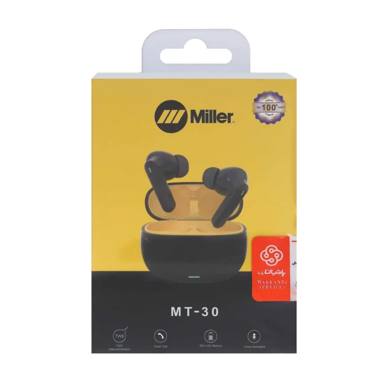 ایرفون بی سیم Miller مدل MT-30 - خاکستری (گارانتی پارتیان پایا) - تصویر 2