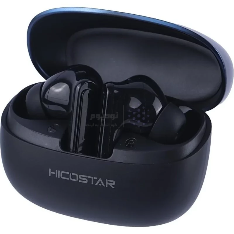 ایرفون بی سیم Hicostar مدل AudioJet HS-TWS481 ANC+ENC - سرمه ای - تصویر 4
