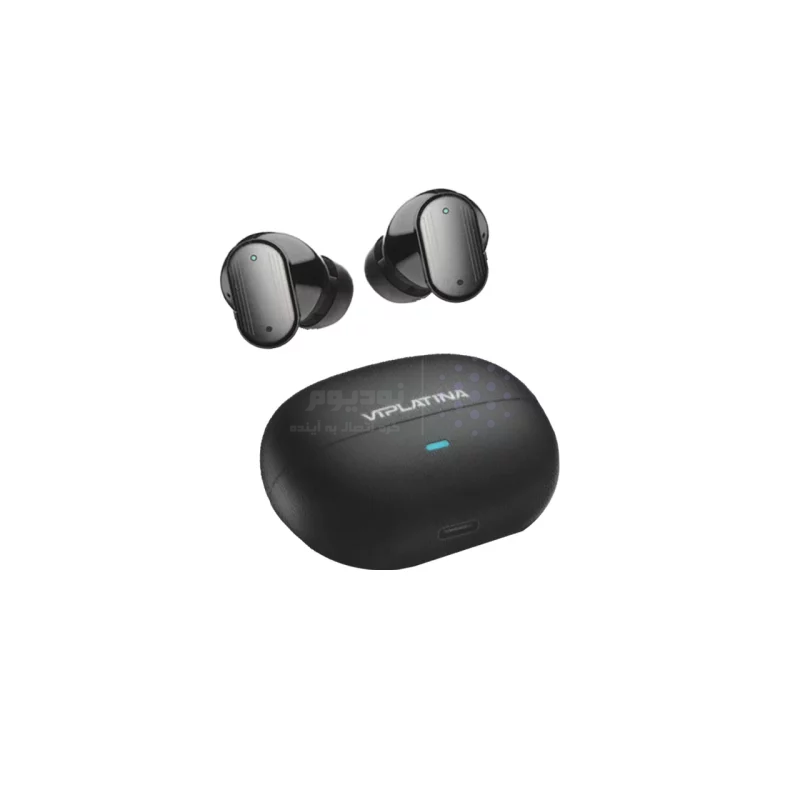 ایرفون بی سیم VIPLATINA مدل VT50 - مشکی (گارانتی 18 ماه تعویض نیکان همراه) - تصویر 3