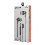 هندزفری با سیم با پورت Shoosh Type-C مدل +SH-C12 - یاسی - SMO - تصویر 3