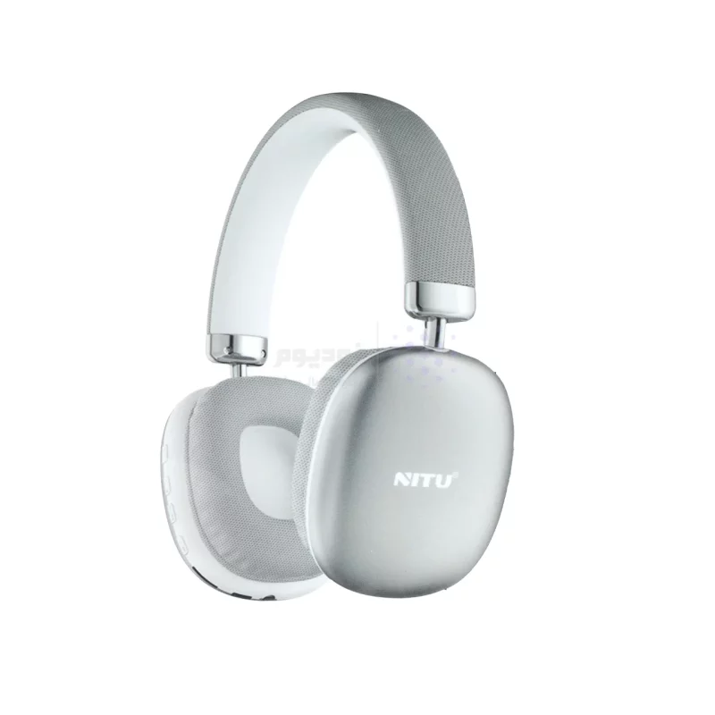 هدفون بی سیم Nitu مدل Nitu-101 - طوسی (گارانتی 18 ماه تعویض نیکان همراه) - تصویر 3