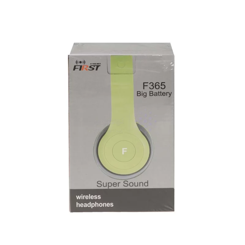 هدفون بی سیم First مدل F365 - سبز - MMS (گارانتی شش ماهه YA) - تصویر 6