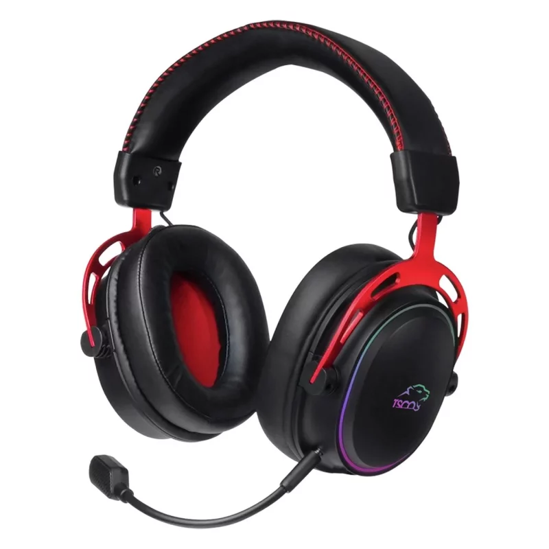 هدفون بی سیم گیمینگ TSCO مدل Odinos GH 6168 - مشکی (گارانتی 18 ماهه تسکو) - تصویر 2